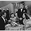 Hedy Lamarr, Robert Cummings, Robert Shayne, and Anna Sten in Let's Live a Little (1948)