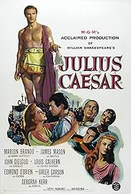 Marlon Brando, John Gielgud, Deborah Kerr, James Mason, Greer Garson, Louis Calhern, and Edmond O'Brien in Julius Caesar (1953)