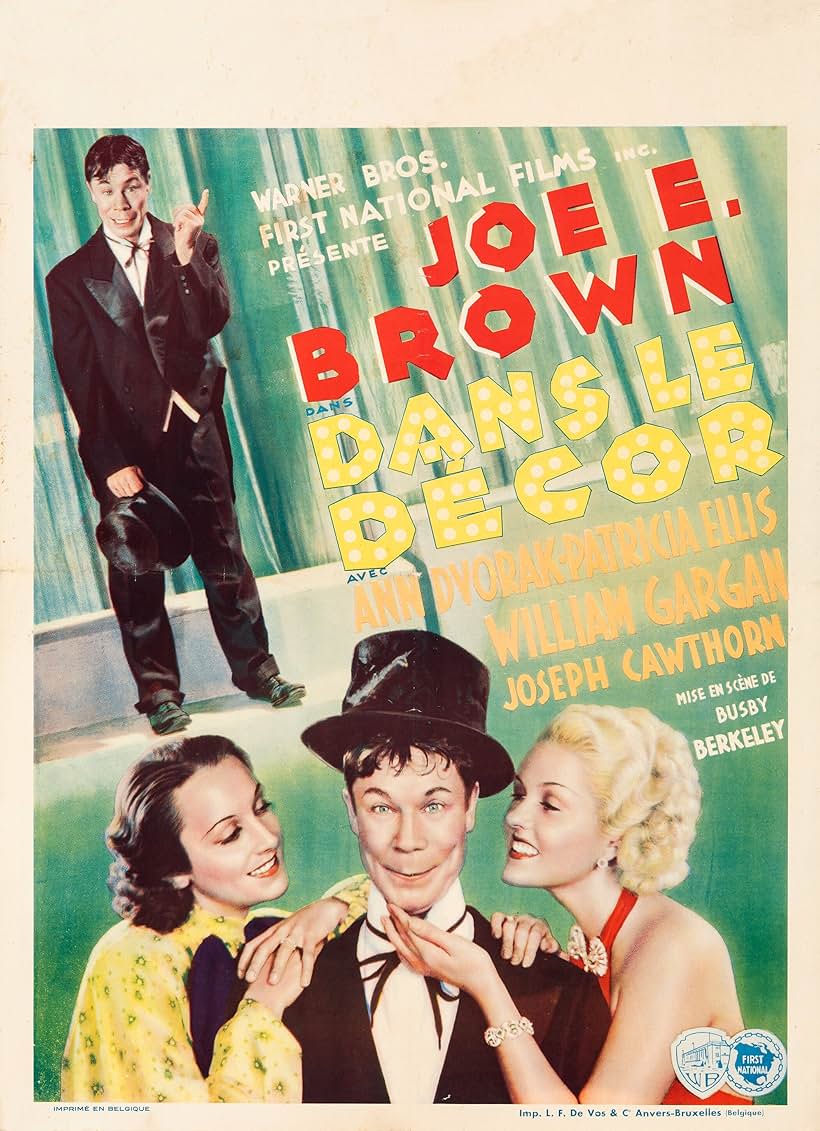 Joe E. Brown, Ann Dvorak, and Patricia Ellis in Bright Lights (1935)