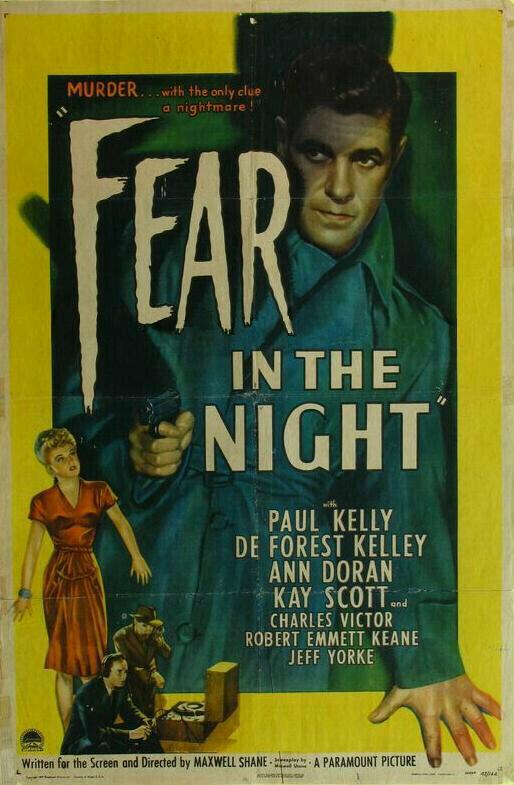 Ann Doran and Paul Kelly in Fear in the Night (1946)