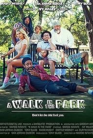 Sam Jordan Dudeck, Tony Blass, Marco Infante, Ivy Miller, and Marik Knight in A Walk in the Park (2022)