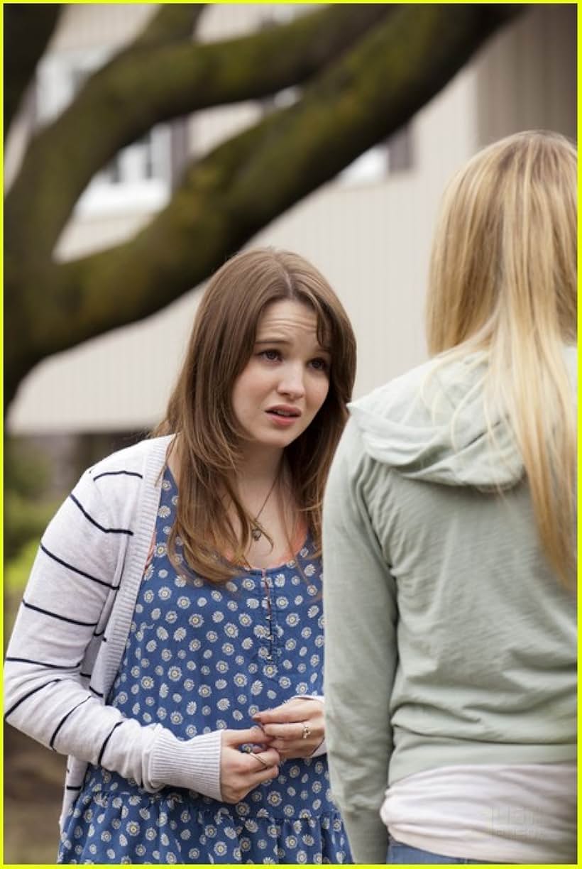 Emily Osment and Kay Panabaker in Cyber Bully (2011)