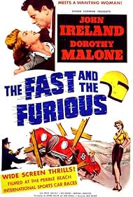 John Ireland and Dorothy Malone in The Fast and the Furious (1954)