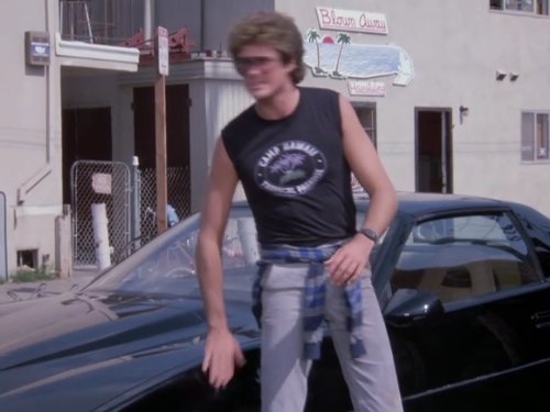 David Hasselhoff in Knight Rider (1982)