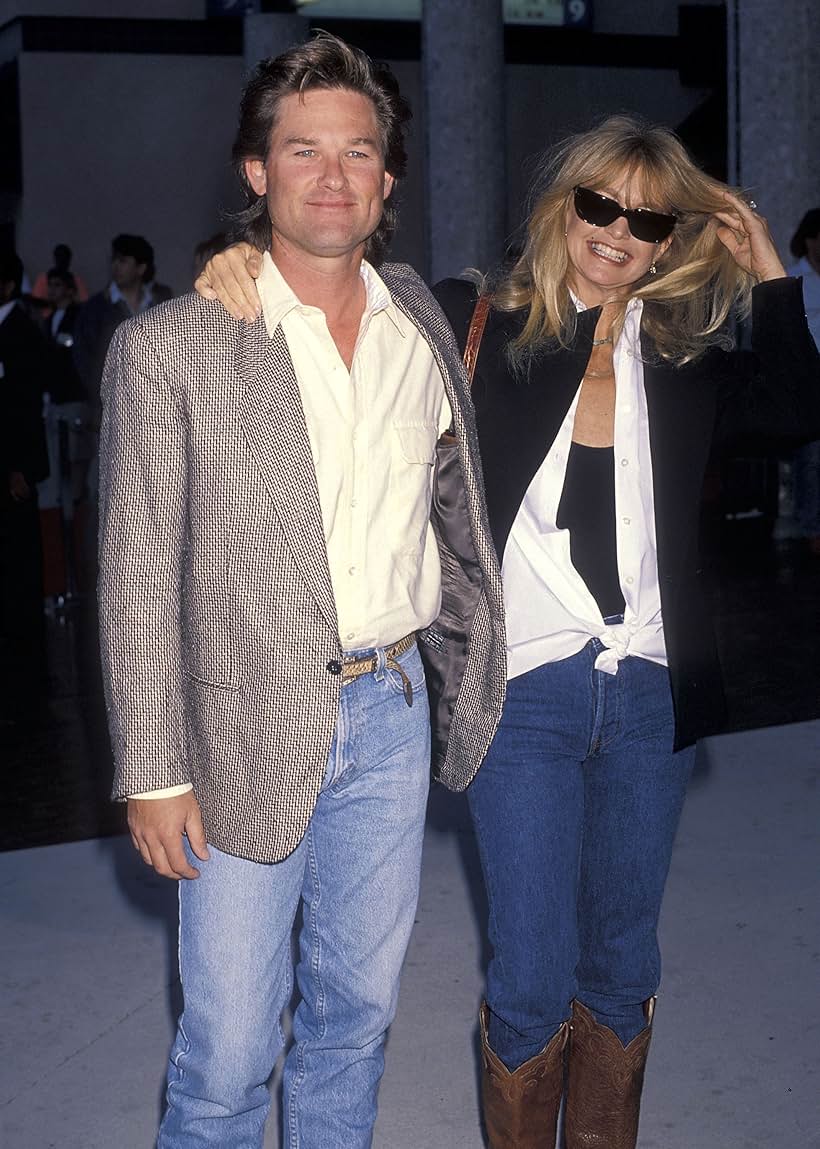 Goldie Hawn and Kurt Russell at an event for Back to the Future Part III (1990)