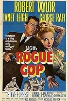 Janet Leigh and Robert Taylor in Rogue Cop (1954)