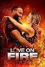 Tegan Moss and Devon Alexander in Love on Fire (2022)