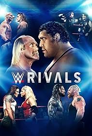 André René Roussimoff, Hulk Hogan, Steve Austin, Mark Calaway, Amy Dumas, Mick Foley, Shawn Michaels, Trish Stratus, and Brock Lesnar in WWE Rivals (2022)