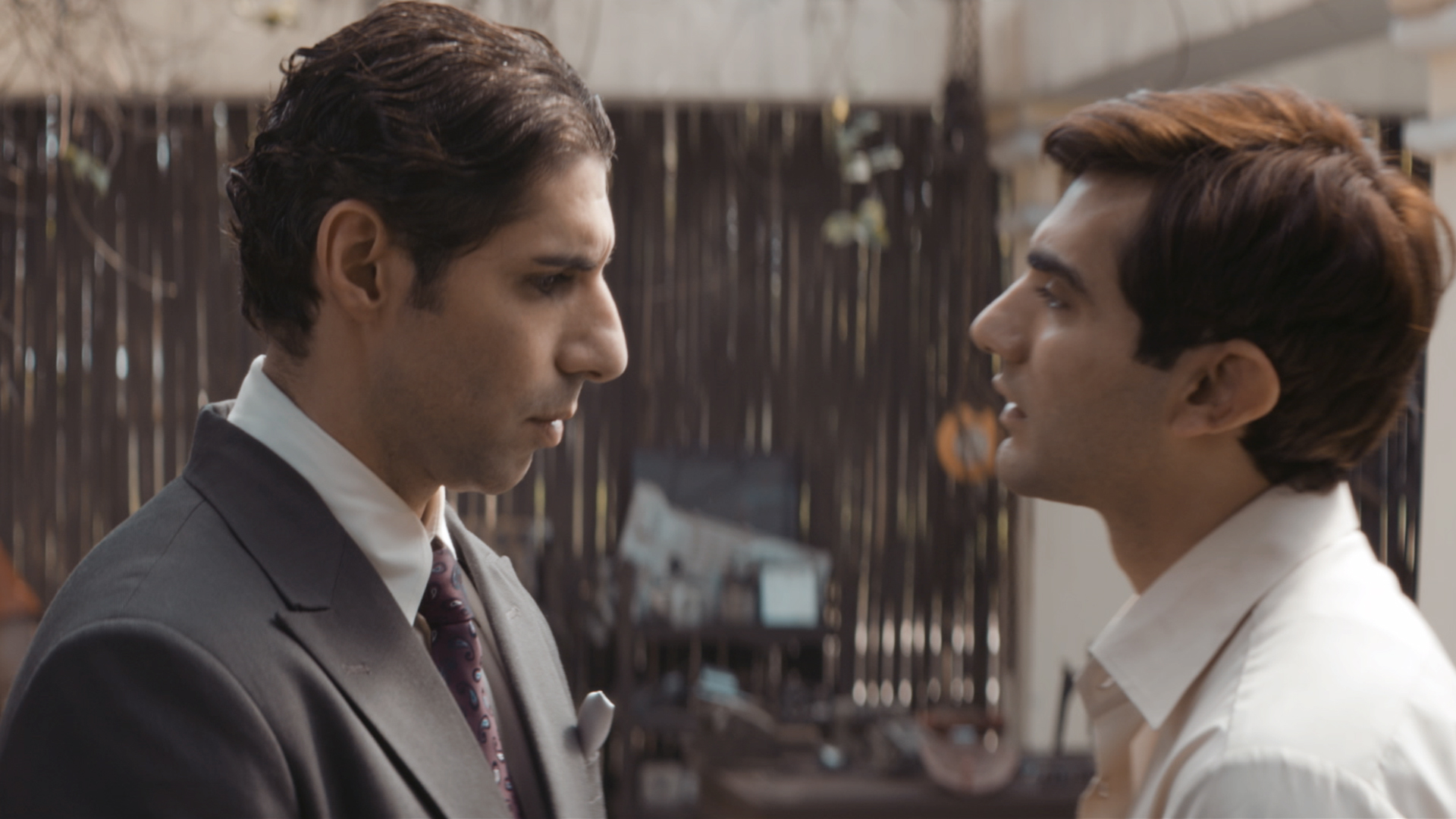 Ishwak Singh and Jim Sarbh in Rocket Boys (2022)