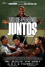 Lázaro Ramos, Elzio Vieira, and Kaique de Jesus in The Violin Teacher (2015)