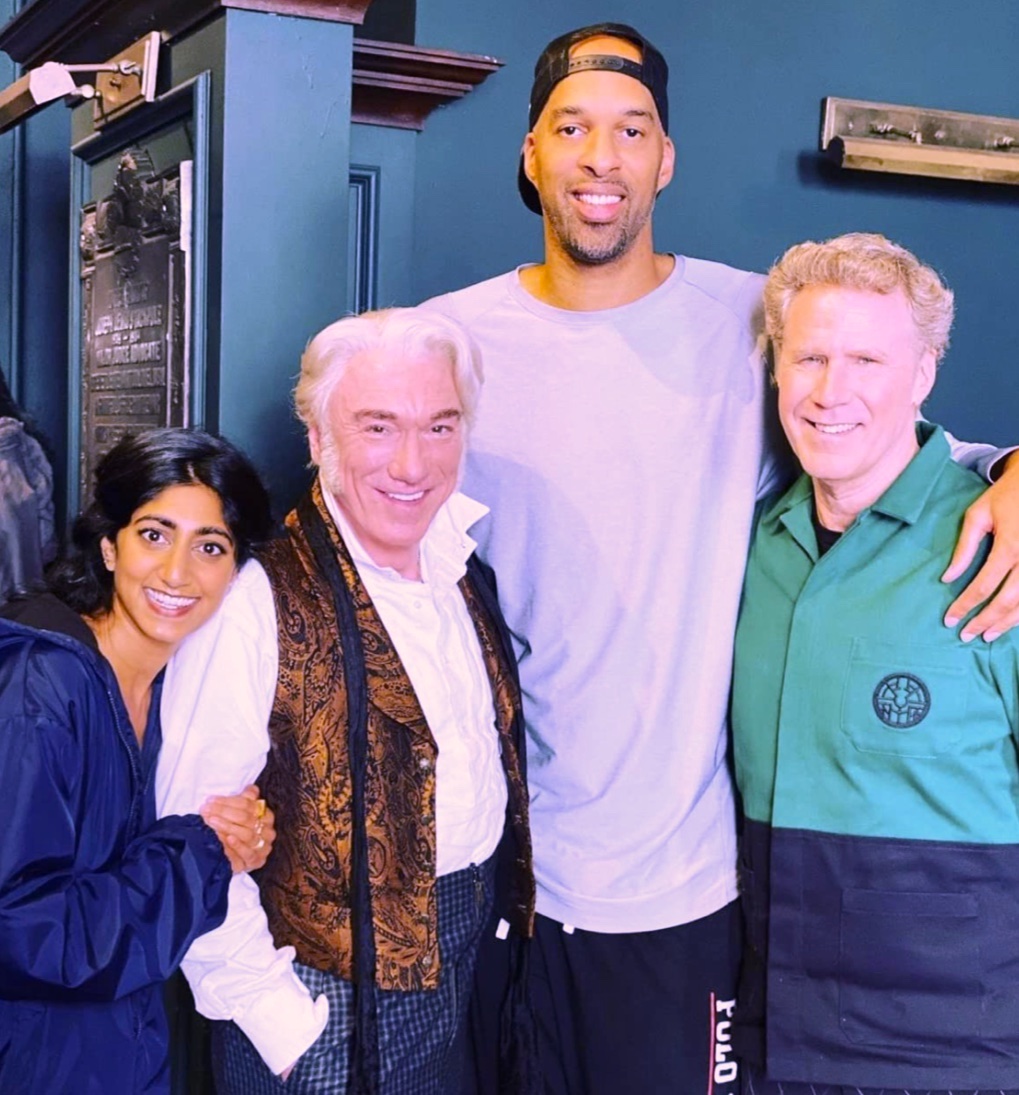 Will Ferrell, Patrick Page, Loren G. Woods, and Sunita Mani in Spirited (2022)