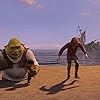 Antonio Banderas, Mike Myers, Rupert Everett, and Eddie Murphy in Shrek the Third (2007)