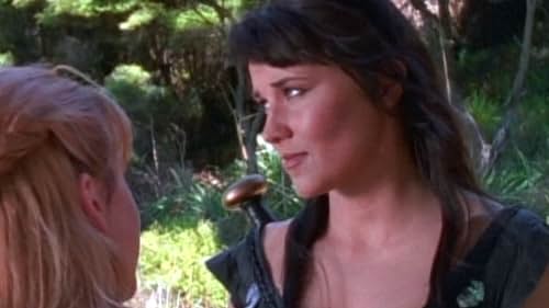 Lucy Lawless and Renée O'Connor in Xena: Warrior Princess (1995)