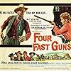 Edgar Buchanan, James Craig, and Martha Vickers in Four Fast Guns (1960)