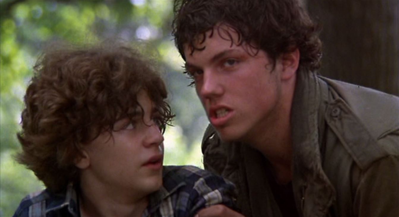 Adam Baldwin and Chris Makepeace in My Bodyguard (1980)