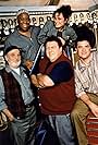 George Wendt, Brian Doyle-Murray, Pat Finn, Kate Hodge, and Mark Christopher Lawrence in The George Wendt Show (1995)