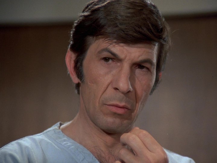 Leonard Nimoy in A Stitch in Crime (1973)