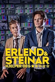 Erlend Mørch and Steinar Klouman Hallert in Erlend og Steinar hjelper deg (2023)