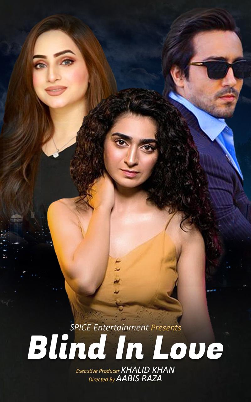 Faraz Farooqui, Inaya Khan, and Hajra Yamin in Blind in Love (2023)