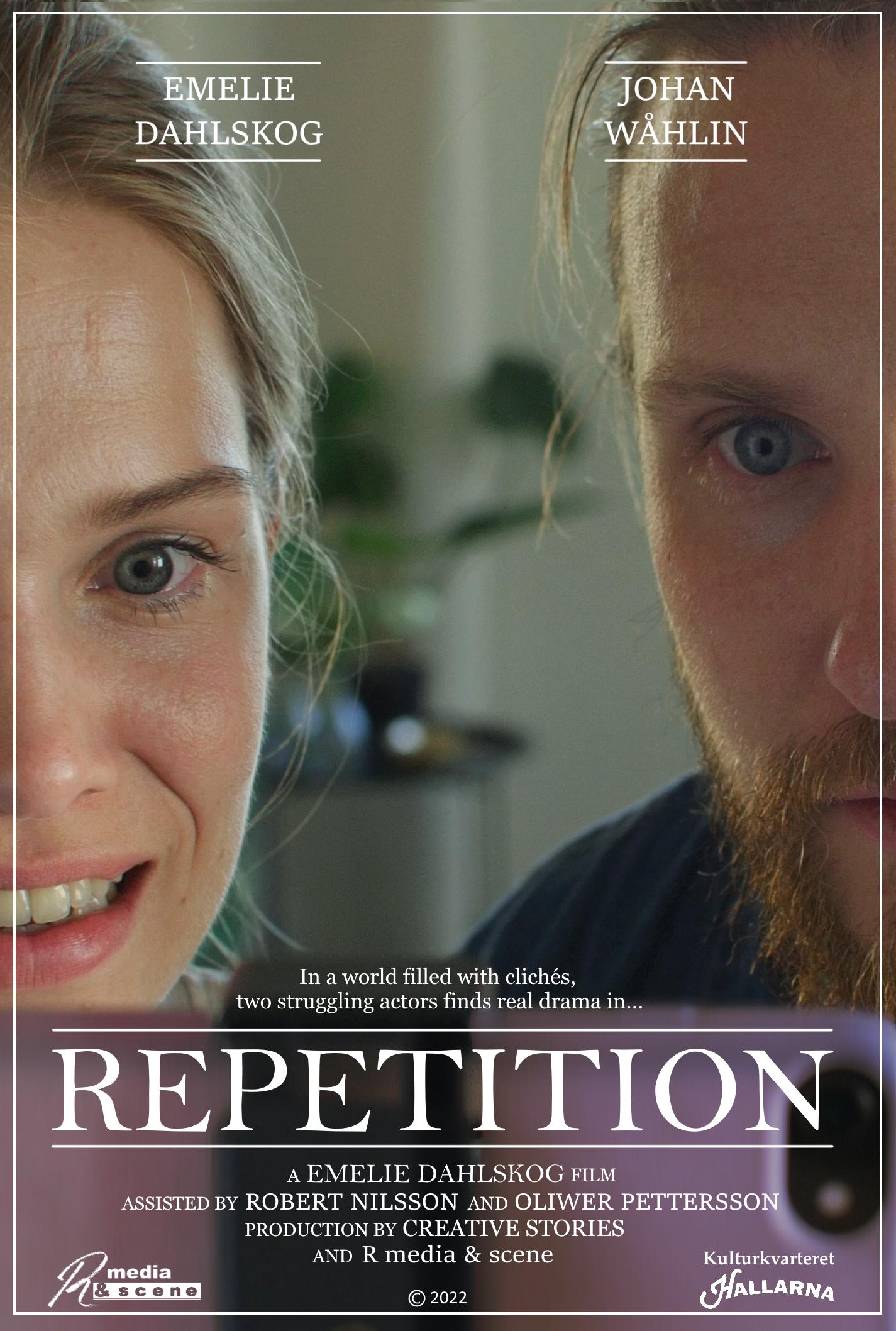 Emelie Dahlskog and Johan Wåhlin in Repetition (2022)