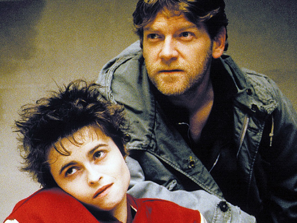 Kenneth Branagh and Helena Bonham Carter in The Theory of Flight (1998)