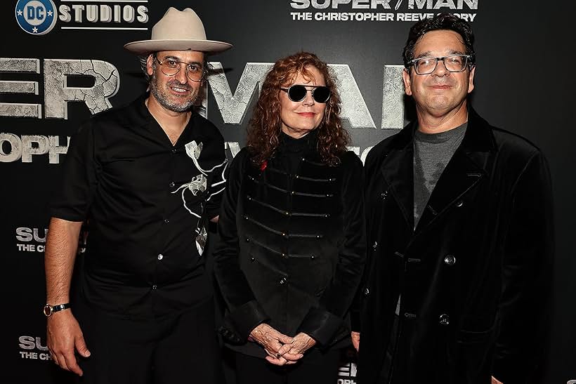 Susan Sarandon, Ian Bonhôte, and Peter Ettedgui at an event for Super/Man: The Christopher Reeve Story (2024)