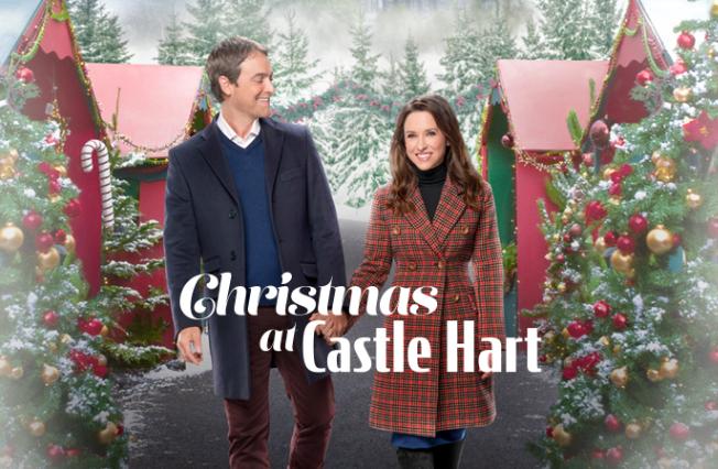 Lacey Chabert and Stuart Townsend in Christmas at Castle Hart (2021)