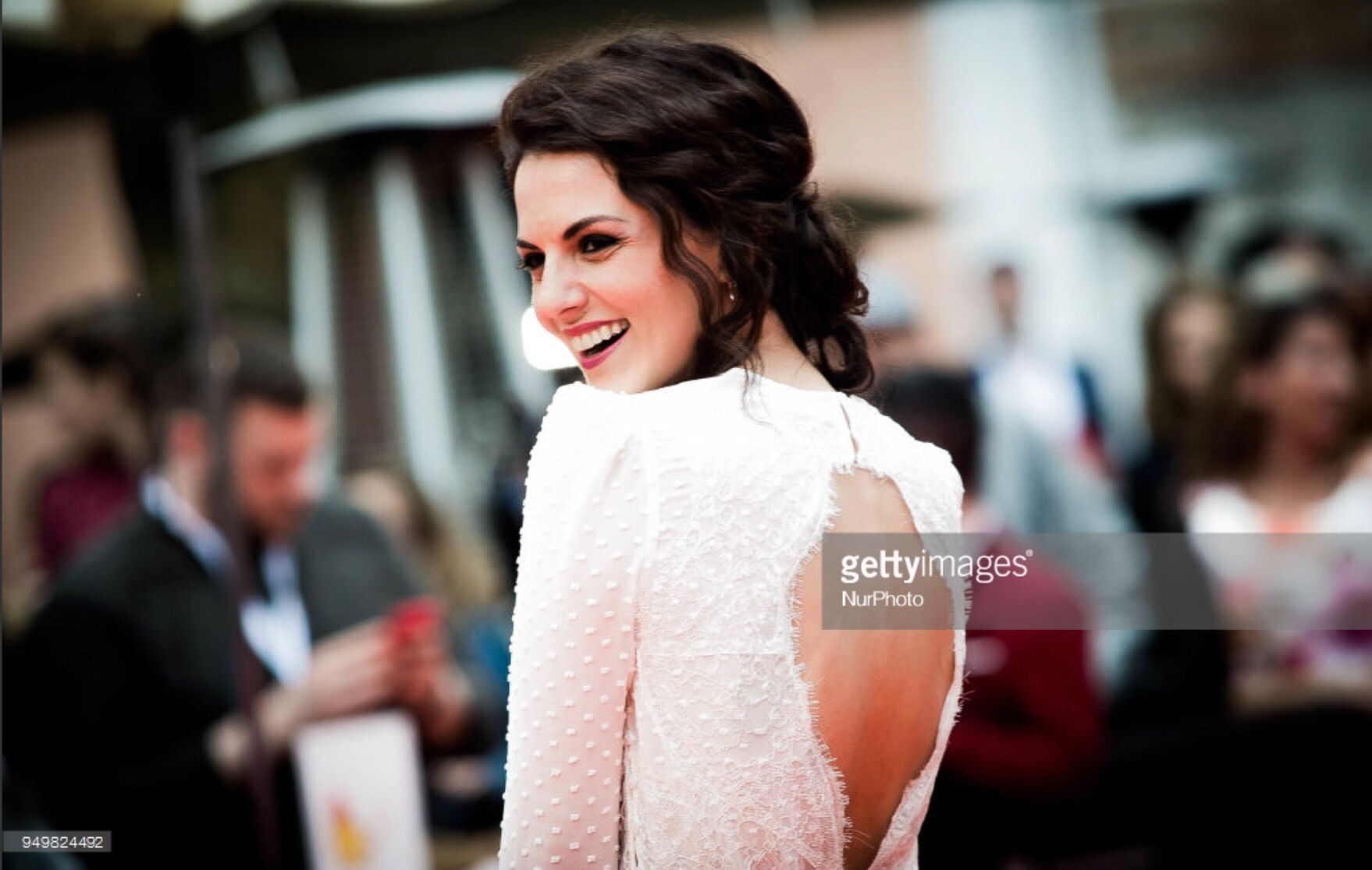 Melina Matthews attending the closing night ceremony at the Málaga Film Festival