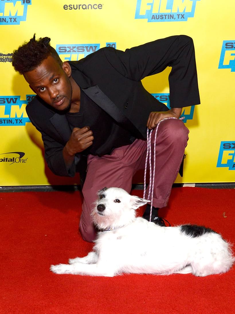 Barkhad Abdirahman at an event for A Stray (2016)