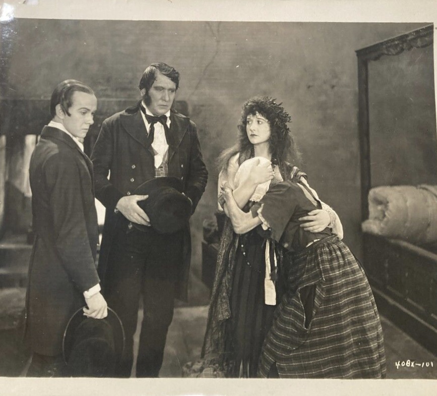 Betty Compson, George Hackathorne, and Will Walling in The Little Minister (1921)