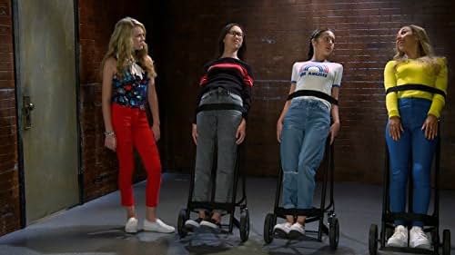 Madison Hu, DeVore Ledridge, Olivia Rodrigo, and Eva Gutowski in Bizaardvark (2016)