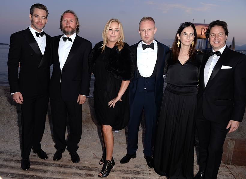 Ben Foster, John Penotti, Carla Hacken, David Mackenzie, Julie Yorn, and Chris Pine