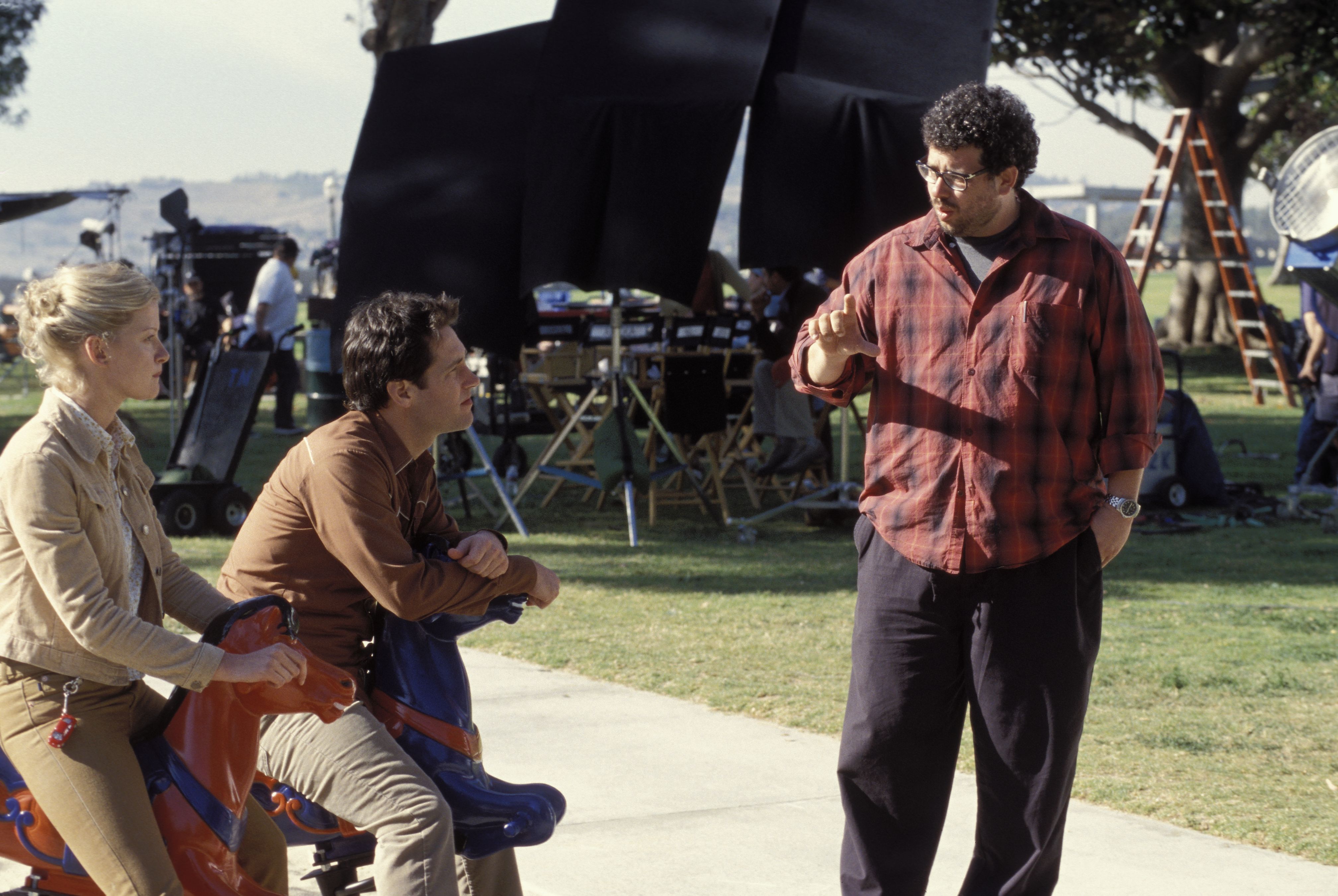 Neil LaBute, Gretchen Mol, and Paul Rudd in The Shape of Things (2003)