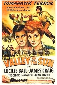 Lucille Ball, James Craig, and Dean Jagger in Valley of the Sun (1942)