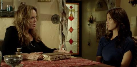 Catherine Bach and Nicole Sienna in Book of Fire (2015)