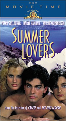 Daryl Hannah, Peter Gallagher, and Valérie Quennessen in Summer Lovers (1982)