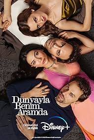 Hafsanur Sancaktutan, Bugra Gülsoy, Metin Akdülger, and Demet Özdemir in Between the World and Us (2022)