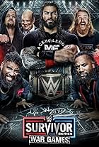 Paul Heyman, Joseph Fatu, Rami Sebei, Jonathan Solofa Fatu, Joshua Samuel Fatu, and Joe Anoa'i in WWE Survivor Series WarGames (2022)