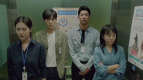 Moon Geun-young, Jeong Eu-gene, Kim Seon-ho, and Ki Do-Hoon in Catch the Ghost (2019)