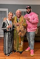 Ric Flair, Charles Robinson, and A.J. Francis in WWE's Most Wanted Treasures (2021)