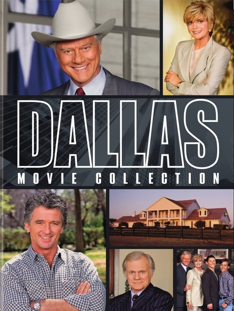 Patrick Duffy, Larry Hagman, Linda Gray, and Ken Kercheval in Dallas (1978)