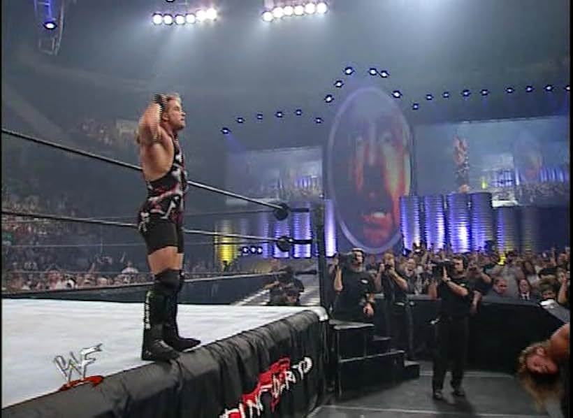 Chris Jericho and Rob Van Dam in WWF Unforgiven (2001)