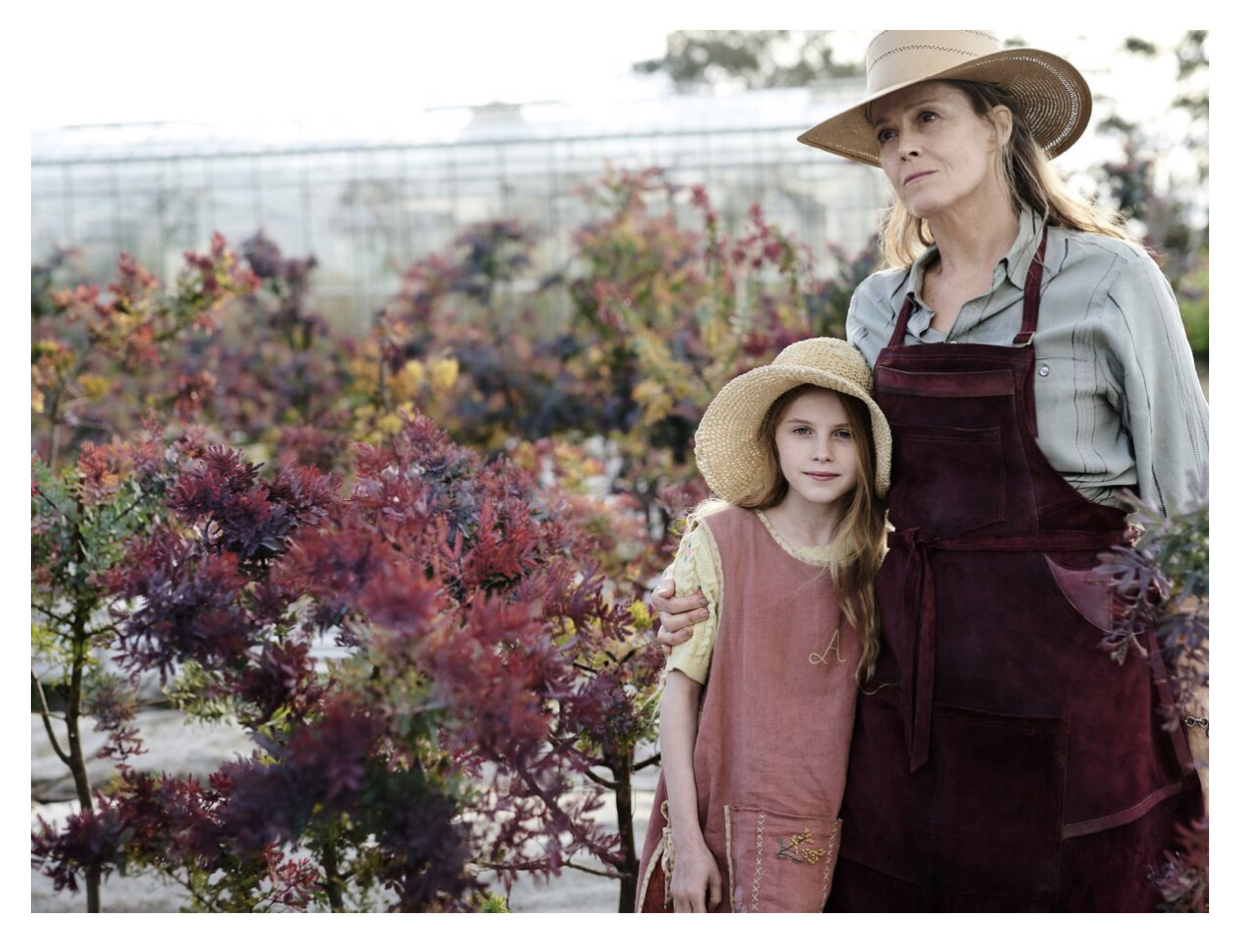 Alyla Browne and Sigourney Weaver in The Lost Flowers of Alice Hart