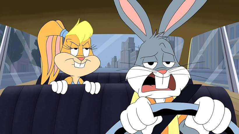 Jeff Bergman and Rachel Ramras in Looney Tunes: Rabbits Run (2015)