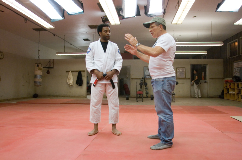 David Mamet and Chiwetel Ejiofor in Redbelt (2008)