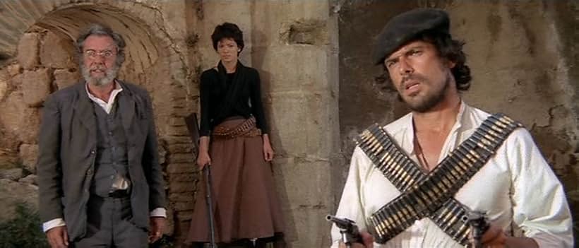 Iris Berben, Tomas Milian, and Fernando Rey in Compañeros (1970)