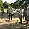 Mackenzie Crook, Gerard Horan, Toby Jones, Pearce Quigley, and Paul Casar in Detectorists (2014)