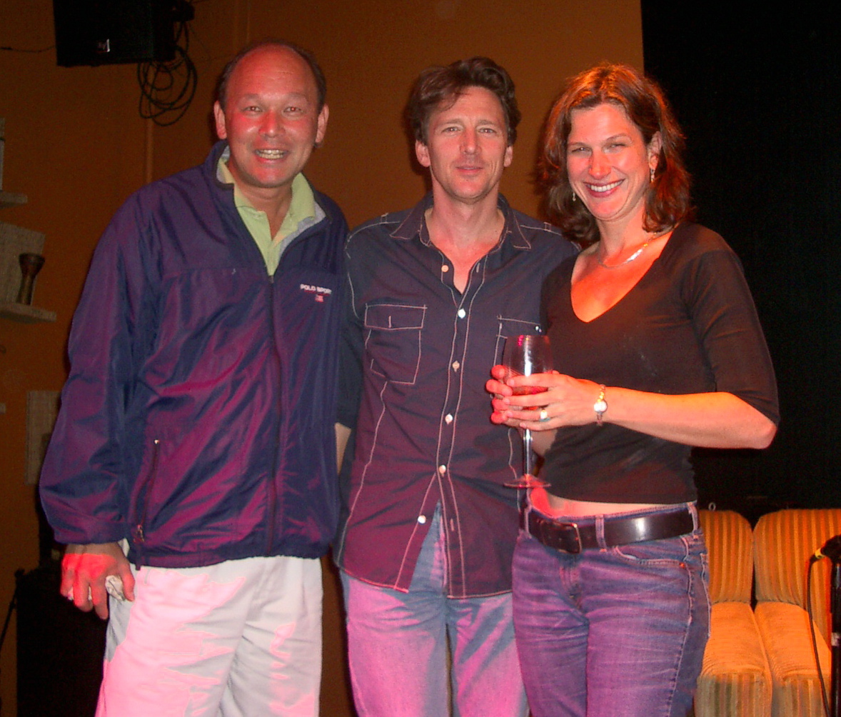 RI International Film Festival 2004 -Film Panel Members Dean Huh & Andrew McCarthy