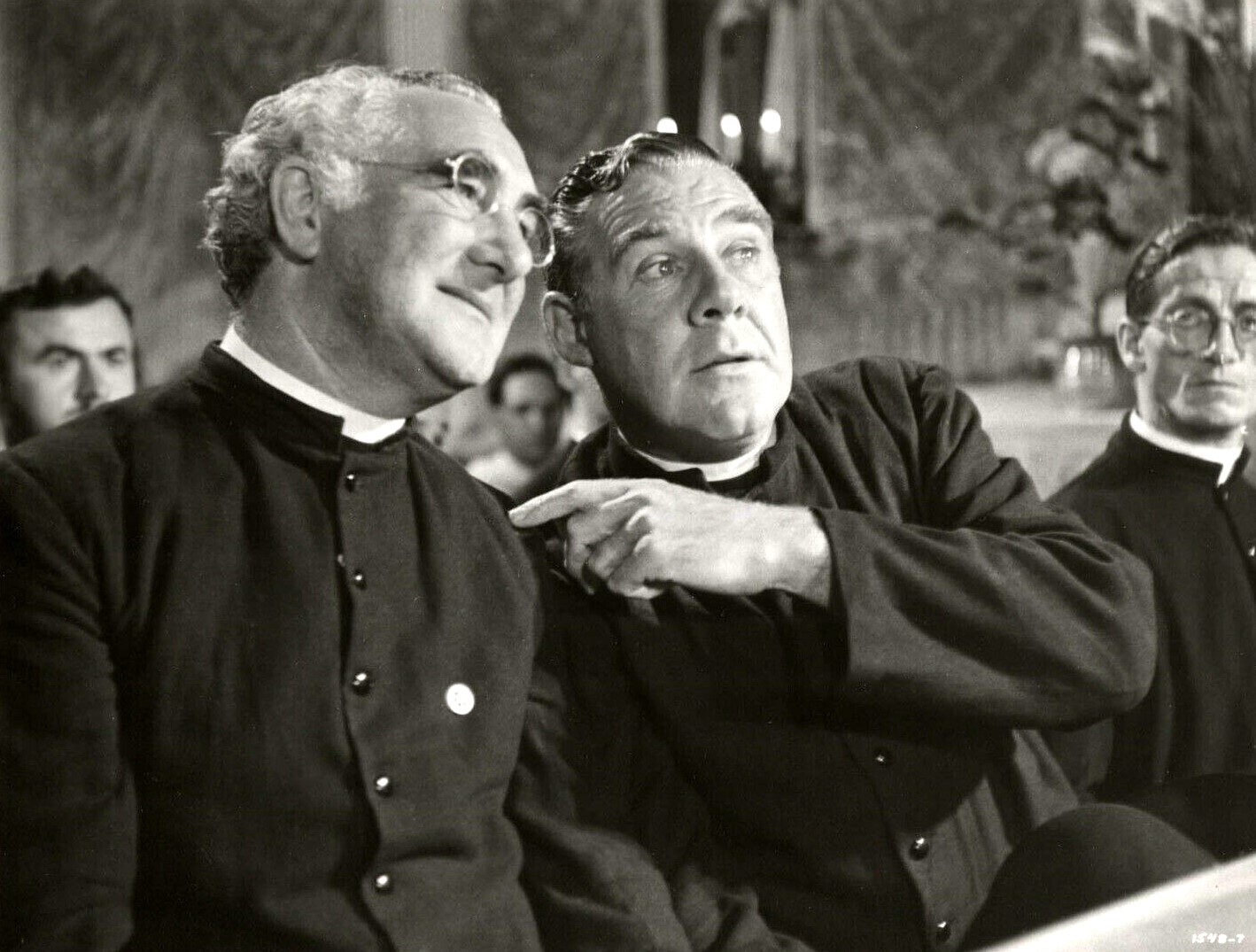 Paul Douglas and Tudor Owen in When in Rome (1952)