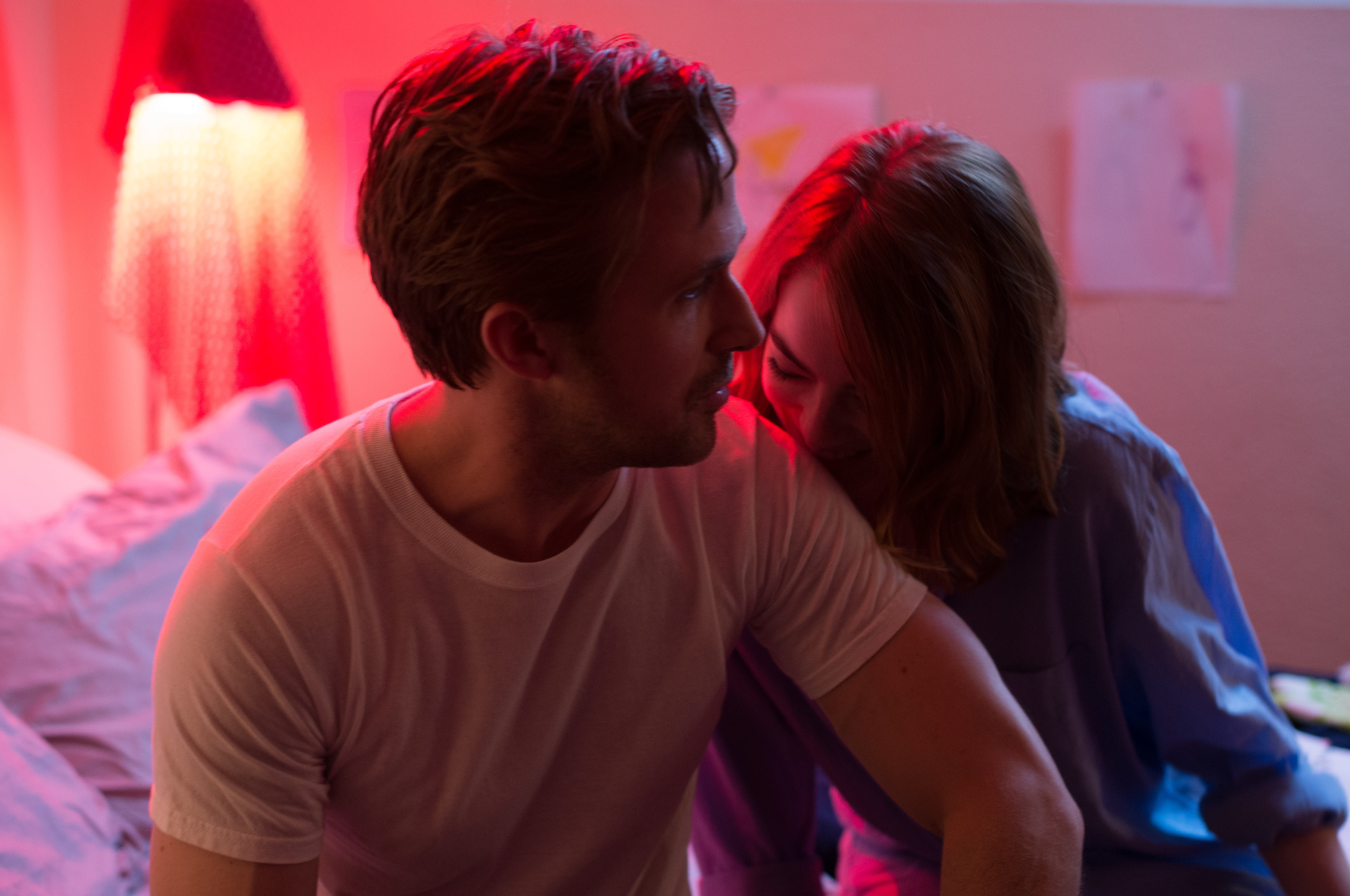 Ryan Gosling and Emma Stone in La La Land (2016)